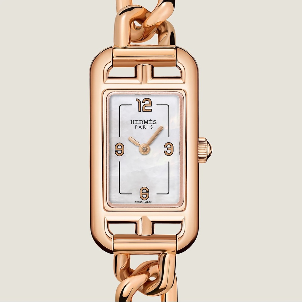 Authentic Hermes Rose Gold Women's Watch